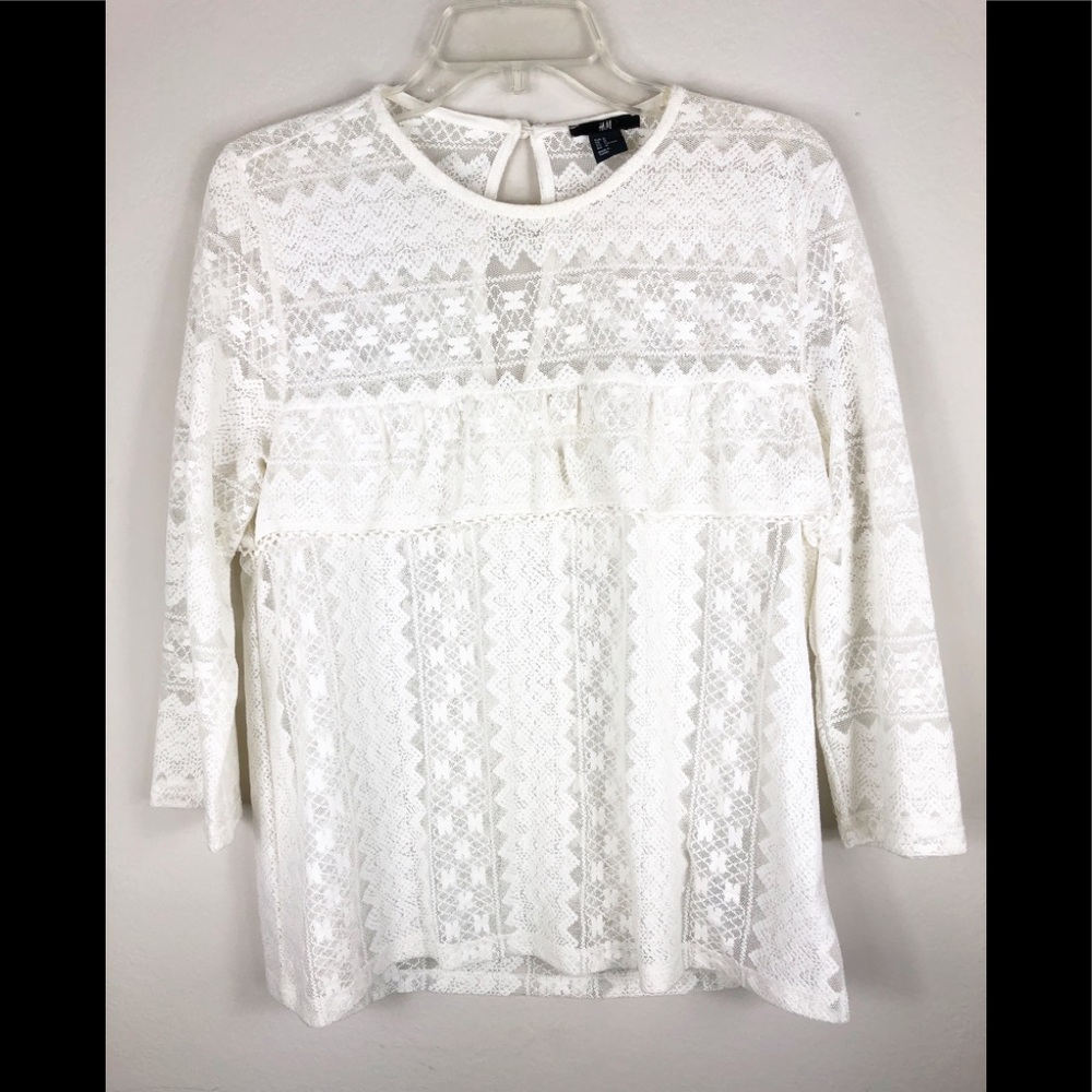 H&M Laced Top